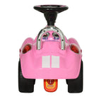 Qaba Baby Push Car with Music, Horn and Lights - Pink-Compliance with SOR standards ensures safety and quality 