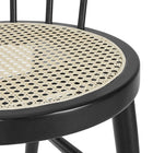 Modway Lykke Curved Spindle Back Dining Chairs - Black - 2 Pack-10