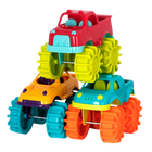Battat Mini Monster Trucks-Easy Storage: Includes a reusable bag for simple storage and transport