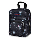 Jansport Big Break Lunch Bag - 8 L - Pastel Petals Black-Insulated main compartment keeps items hot or cold