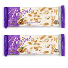 San Andrés Almond Nougat Bars - 200 g - 2 Pack-Made with 30% almonds for rich nutty flavour