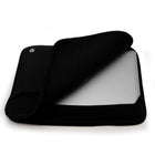 Vangoddy Neoprene 12" Laptop Protective Sleeve Case with Extra Pocket - Black-Versatile Compatibility. Fits laptops and ultrabooks up to 12 inches from various brands.