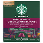 Starbucks by Nespresso Coffee Capsules - French Roast - 8 Pack-Intense and smoky with a bold flavour that is the darkest Starbucks roast