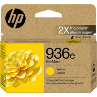 HP 936E EvoMore Ink Cartridge - High Yield - Yellow-This cartridge combines legendary performance and the quality you expect, all while keeping the planet in mind