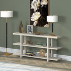Hudson&Canal Acosta 64"W Console Table - Alder White-Features easy assembly