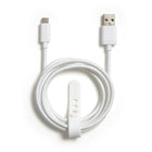 NXT Technologies 4 Ft. Braided USB-A to Micro-USB Cable, White-USB-A to Micro-USB