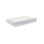 Eddie's Garment Box - 17X - 17" L x 11" W x 2-1/2" H - White - 50 Pack-White