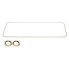 Kate Spade Screen/Lens Protector Style Kit for iPhone 17 Set - Stone Gold-Easily Install And Remove With Included Tool
