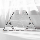 Connetix Clear Starter Pack - 34 Pieces-Explore new play possibilities and unleash your imagination with these stunning, transparent magnetic tiles