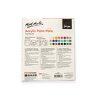 Mont Marte Signature Acrylic Paint Pens - Broad Tip - Assorted - 24 Pack-Suitable for canvas, paper, ceramic, glass, plastic, concrete and stone for indoor and outdoor creativity