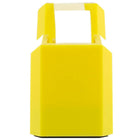 JAM Paper Modern Tape Dispenser, Yellow-Yellow