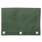 Pep Rally 3 Ring Mesh Pouch - Green-Exterior mesh zipper pocket for easy access