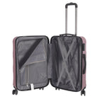 Nicci Deco 24" Hardside Check-in Luggage - Dusty Pink-Integrated High quality combination lock on all sizes