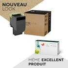 Ecotone - 70C10K0 Remanufacturés Toner Cartridge - Noir-Couleur : Noir