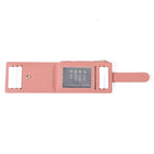 Champs Iconic Yoga Cardholder - Pink-Side zip pocket