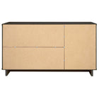 Manhattan Comfort Granville 55.04" Modern Sideboard - Dark Grey-30 Day Limited Manufacturer's Warranty