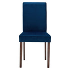 Modway Prosper Upholstered Velvet Dining Side Chair - Navy - 2 Pack-Chair Weight Capacity: 331 lbs.