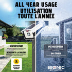 Bell+Howell Bionic Spotlight Pro Outdoor Waterproof Solar Spotlight with Decoy Camera-Easy wall mount or stake to ground design - install in minutes with no wiring wall mount or use the included ground stake for yard, patio, garage, or backyard placement