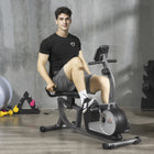 Soozier Recumbent Exercise Bike-Multifunction LCD display screen: scan, duration, speed, distance, calories burned