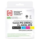 Staples Canon PG-240XL/CL-241XL Remanufactured Ink Cartridges - High Yield - Black, Colour - 2 Pack-Colour: Black, Colour