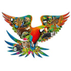 University Games The Learning Journey Wildlife World: Rainforest - Wildlife World Rainforest Puzzle - Fun Rainforest Puzzle For Toddlers-Strengthens color, shape and object recognition