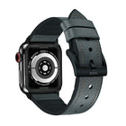 JCPal Gentry Leather Band for Apple Watch 38/40mm - Midnight Green-Compatible to Apple Watch Series 3, 4, 5, 6, and SE Models