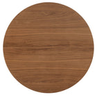Modway Amuse 40" Dining Table - Black Walnut-Non-Marking Foot Glides