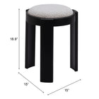 Zuo Banjul Ottoman - Misty Grey-8
