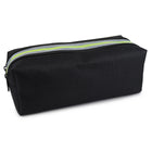 Fashion Stationery Sporty Pencil Case - 8.66" L x 3.15" W x 3.54" H - Black-Ideal for holding pens, pencils and small accessories