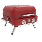 Kenmore 2 Burner Retro Tabletop Gas Grill - Red-Total: 14,000 BTU.