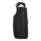 Targus Zip-Thru Corporate Traveler 15.4" Laptop Case, Black-Includes zip-down workstation with business card holder, three pen loops, key clip, multiple accessory compartments and a dedicated file section to organize documents