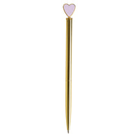 Pep Rally Metal Ballpoint Pen - 1.0 mm - Black-1.0 mm ballpoint tip for smooth writing