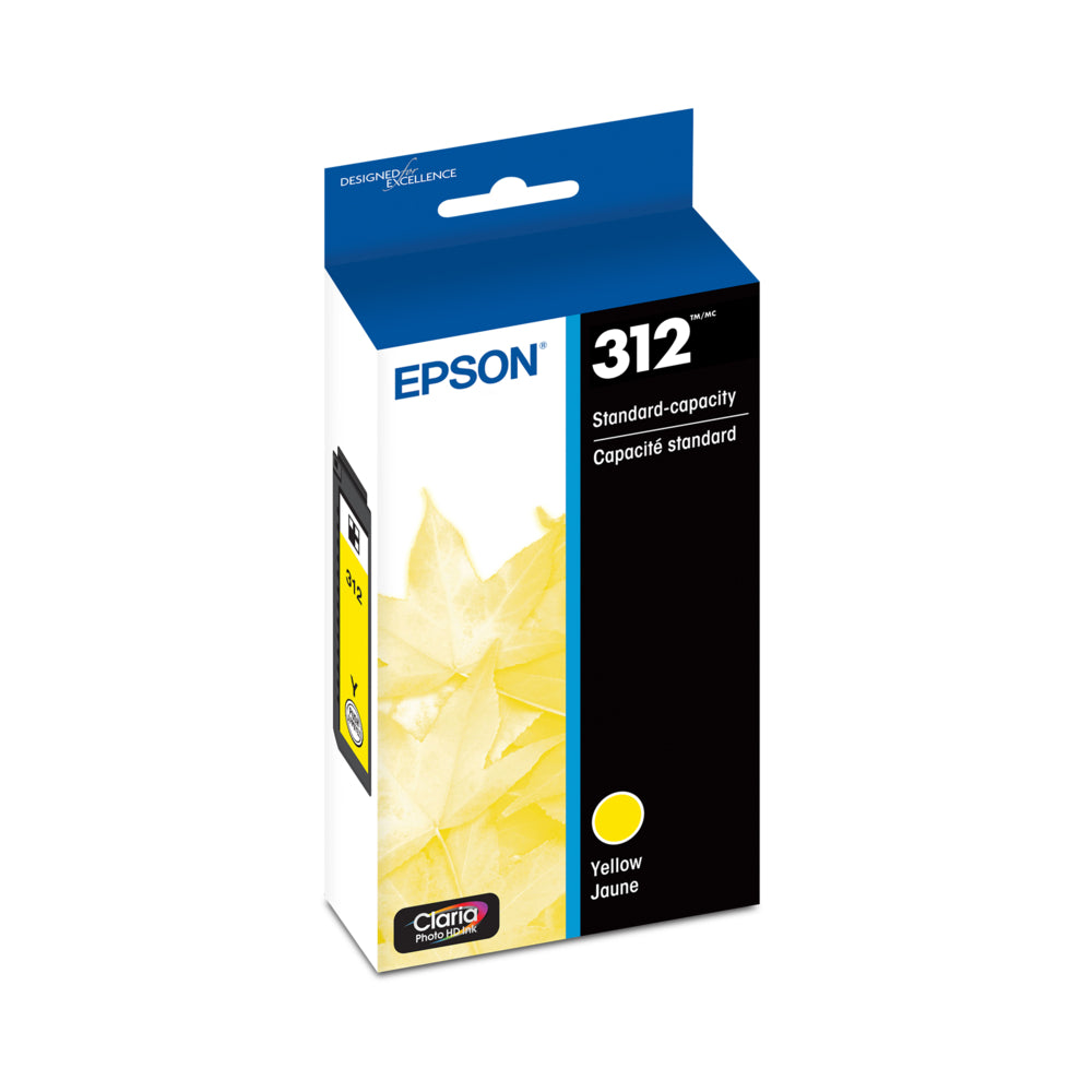 Epson T312 Ink Cartridge - Yellow | staples.ca