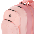SWISSGEAR 8172 Laptop Backpack - Coral Pink-Pass-Thru trolley sleeve slides over the handle of wheeled luggage for easy travel with multiple bags