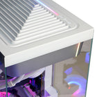 CyberPowerPC Gamer Supreme Gaming Desktop - AMD Ryzen 7 9800X3D - Radeon RX 9060 XT 16 GB - 32 GB DDR5 RAM - 2 TB SSD - White-2TB PCIe 4.0 NVMe SSD