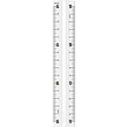 Maped 15cm Unbreakable Ruler - Translucent-An ultra-practical ruler that fits anywhere without breaking