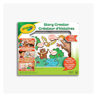 Crayola Story Creator Set-Crayola story creator set: includes 1 interactive sound tablet, 4 markers, and 10 sheets of paper for kids to draw, narrate, and record stories.