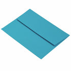 JAM Paper A2 Coloured Invitation Envelopes - 4 3/8 x 5 3/4 - Blue - 100 Pack-Colour: Blue
