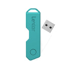 Lexar TwistTurn 32 GB USB Flash Drive - Assorted-Take data, photo, music, and video files wherever you go