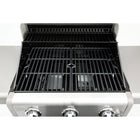 Kenmore 3 Burner Pedestal Gas Grill - Black -Secondary Cooking Area: 144.2 square inches.