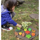 Yellow Door Sensory Play Stones - Leaves - Set of 12-7