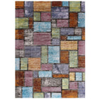 Modway Success Nyssa Abstract Geometric Mosaic Area Rug - 8 ft W x 10 ft L - Multicolored-Abstract Geometric Mosaic Area Rug