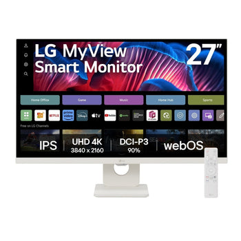 LG MyView Smart Monitor 27SR73U-W 27インチ LG 27