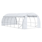 Outsunny Large Walk-in Greenhouse - 20' x 10' x 6' - Winter greenhouse protects plants from cold and birds
 