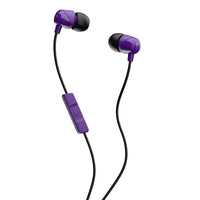 Skullcandy JIB In Ear Earbuds - Purple/Black/Purple-In-ear, wired headphones with mic