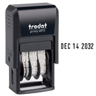 Trodat 4810 Printy Self-Inking Line Dater - English-Compact, self-inking dater