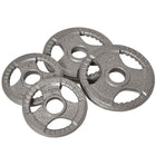 Soozier 33 lb Weight Plates for 2" hole Dumbbell Handle Bar - Set of 4-Portable design for use in the home, office, parks, garage 