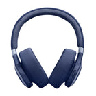 JBL Live 770NC Over-Ear Headphones - Blue-With four noise-sensing mics, True Adaptive Noise Cancelling means zero distractions, whether it’s time to focus on your studies or get lost in the groove.