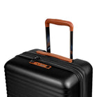 Champs Vintage II 20" Carry-on Luggage Case - Black-20" Case TSA Approved