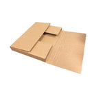 Abbey Easy-Fold Mailers - 8-1/2" x 11" x 2" - Kraft - 100 Pack-Dimensions: 8-1/2" W x 11" L